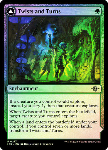 Twists and Turns // Mycoid Maze (lci) / Foil — cara 1 de 2