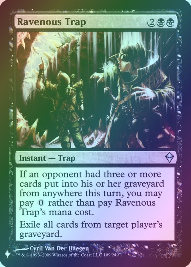Ravenous Trap (PLST) (ZEN-109) / Foil