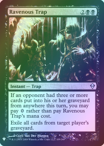 Ravenous Trap (PLST) (ZEN-109) / Foil | MTG Wolf México