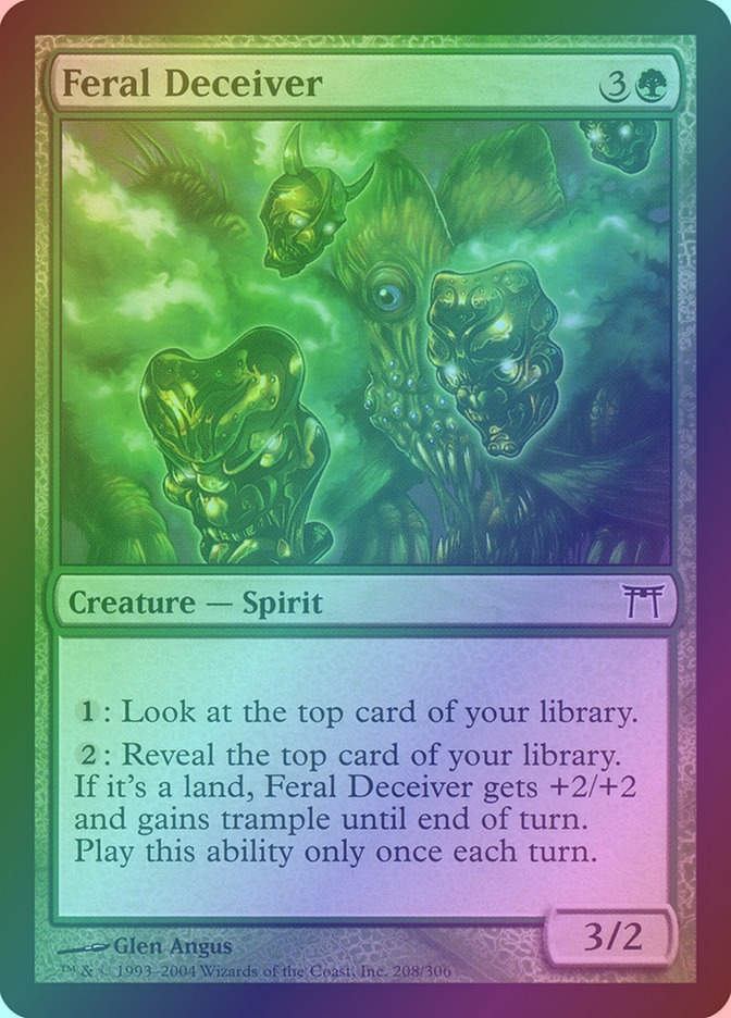 Feral Deceiver (CHK) (208) / Foil