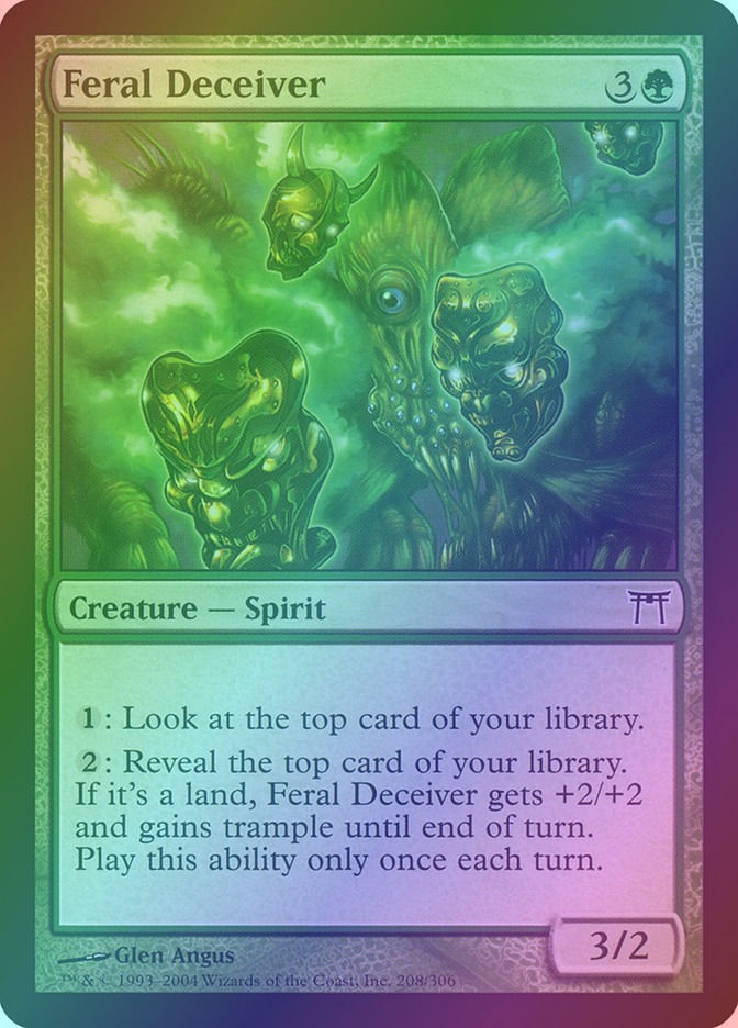 Feral Deceiver (CHK) (208) / Foil