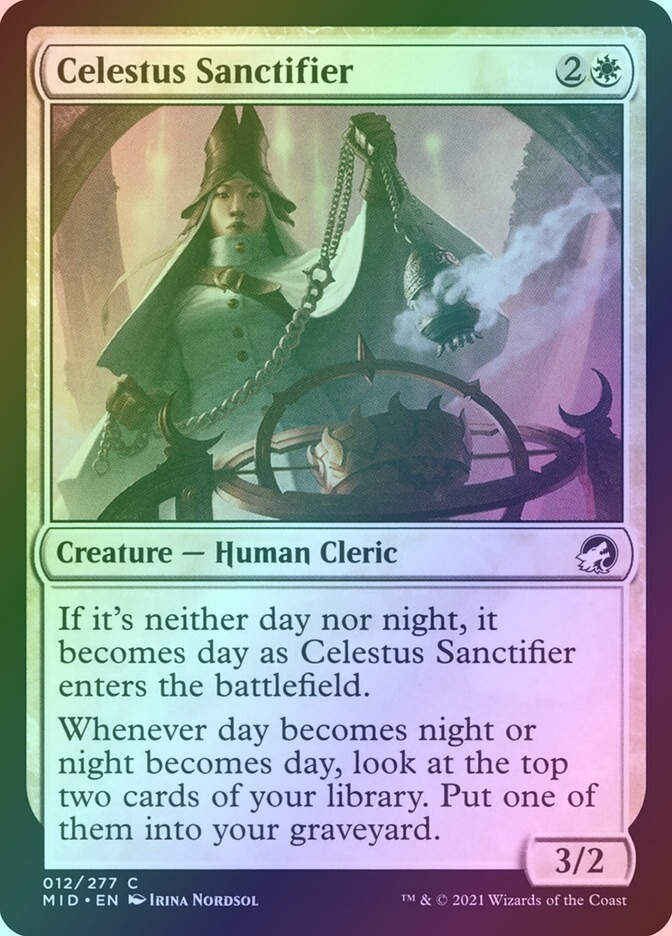 Celestus Sanctifier (MID) (12) / Foil