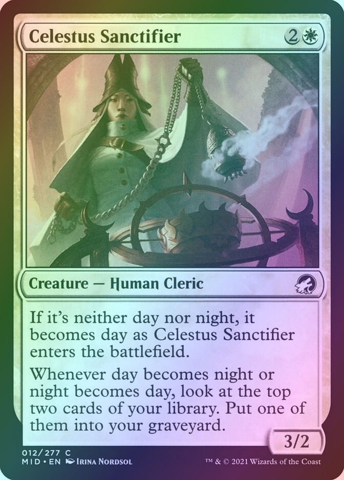 Celestus Sanctifier (MID) (12) / Foil