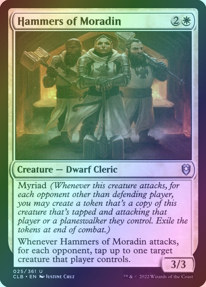 Hammers of Moradin (CLB) (25) / Foil