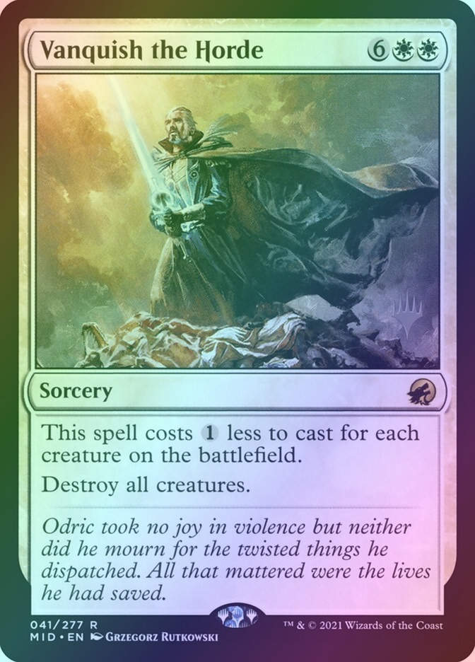 Vanquish the Horde (PMID) (41p) / Foil