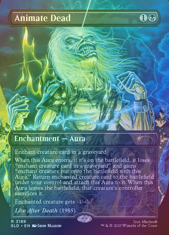 Animate Dead (SLD) (2189) / Borderless / Foil