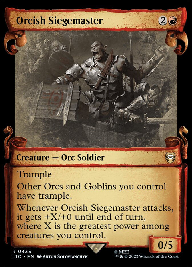 Orcish Siegemaster (LTC) (435) / Showcase