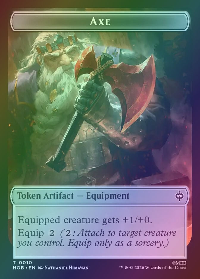 Bird Soldier // Axe (THOB) (1 // 10) / Foil — cara 2 de 2