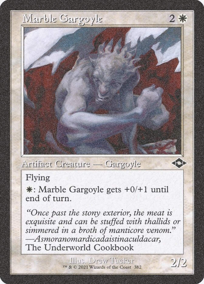 Marble Gargoyle (MH2) (382) / Foil Etched