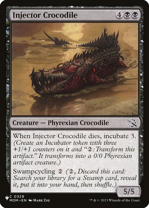 Injector Crocodile (PLST) (MOM-329)