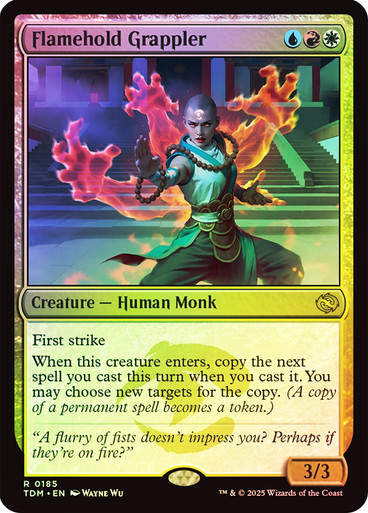 Flamehold Grappler (TDM) (185) / Foil