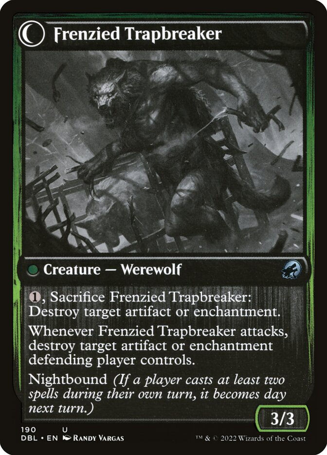 Outland Liberator // Frenzied Trapbreaker (DBL) (190) — cara 2 de 2