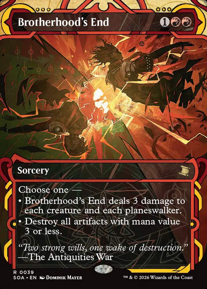 Brotherhood's End (SOA) (39) / Borderless / Showcase