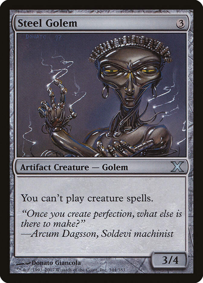 Steel Golem (10E) (344)