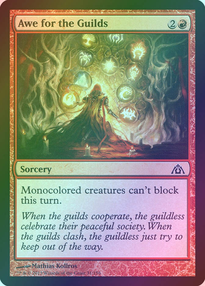 Awe for the Guilds (DGM) (31) / Foil