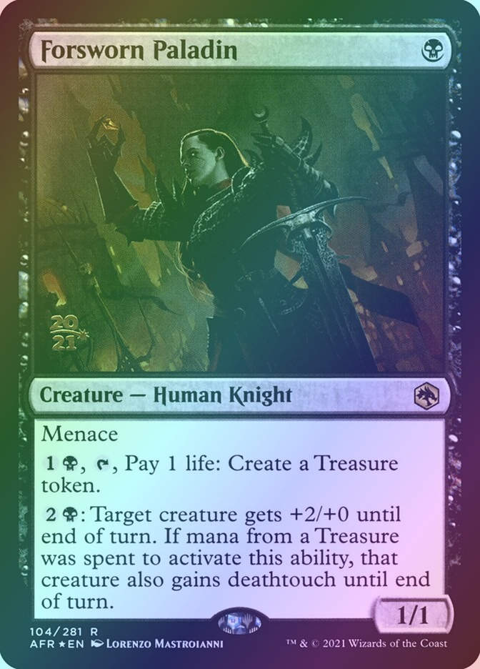 Forsworn Paladin (PAFR) (104s) / Foil