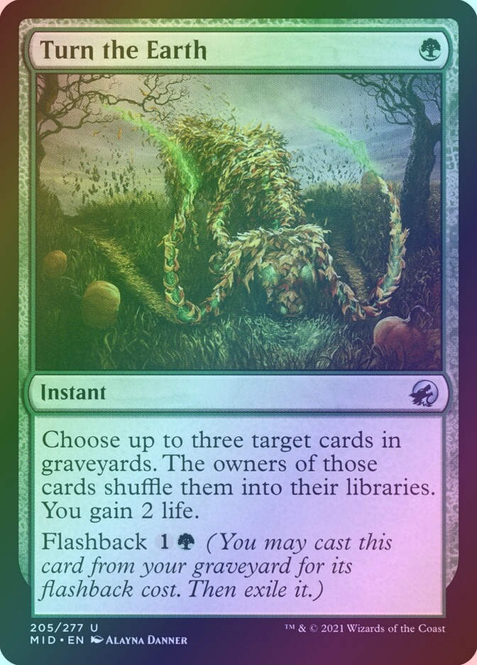 Turn the Earth (MID) (205) / Foil