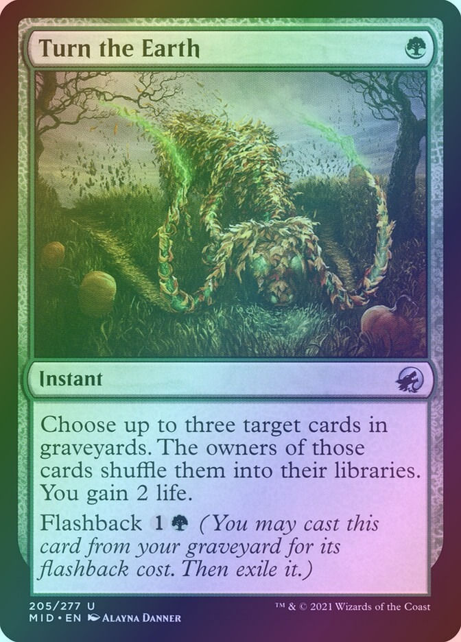 Turn the Earth (MID) (205) / Foil