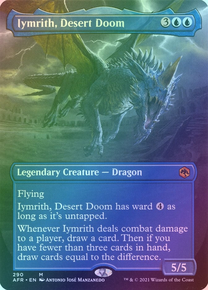 Iymrith, Desert Doom (AFR) (290) / Borderless / Foil
