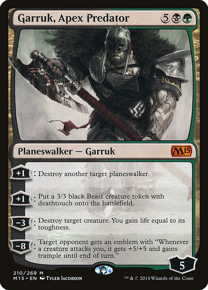 Garruk, Apex Predator (M15) (210)