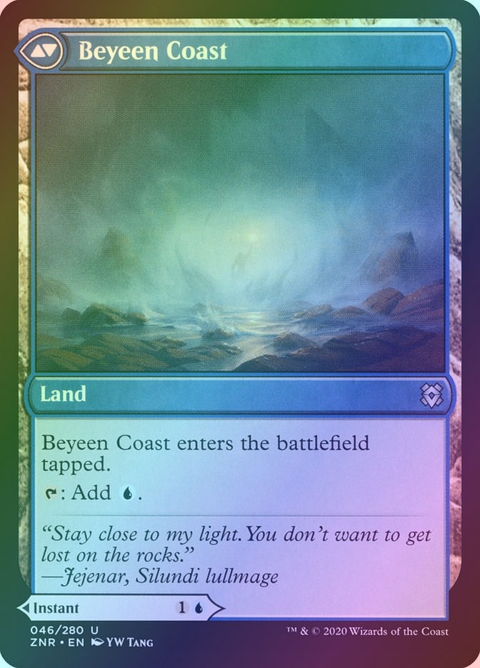 Beyeen Veil // Beyeen Coast (ZNR) (46) / Foil — cara 2 de 2
