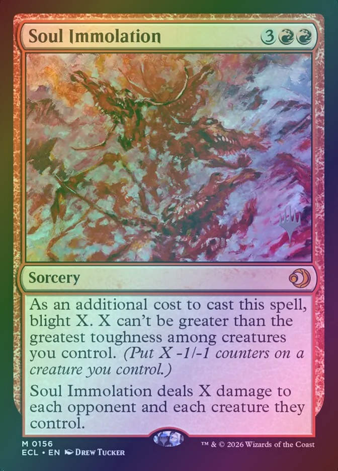 Soul Immolation (PECL) (156p) / Foil