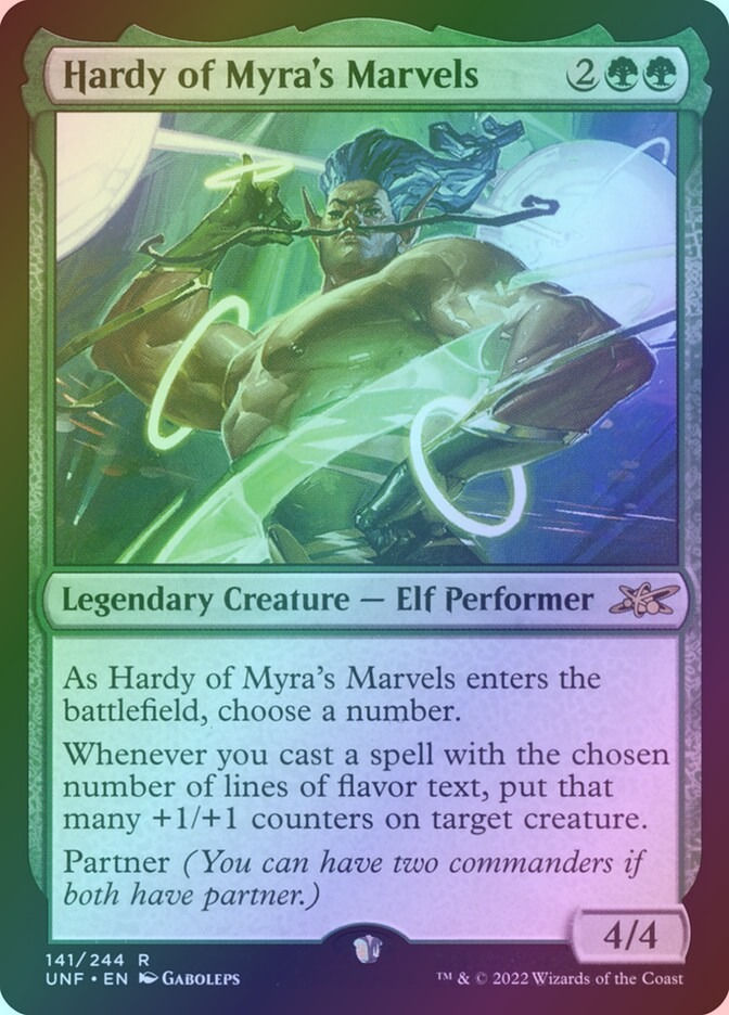 Hardy of Myra's Marvels (UNF) (141) / Foil