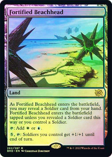 Fortified Beachhead (BRO) / Foil
