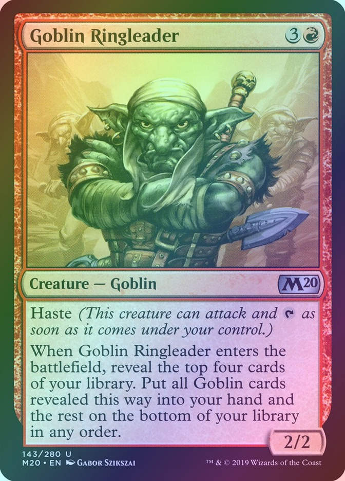 Goblin Ringleader (M20) (143) / Foil