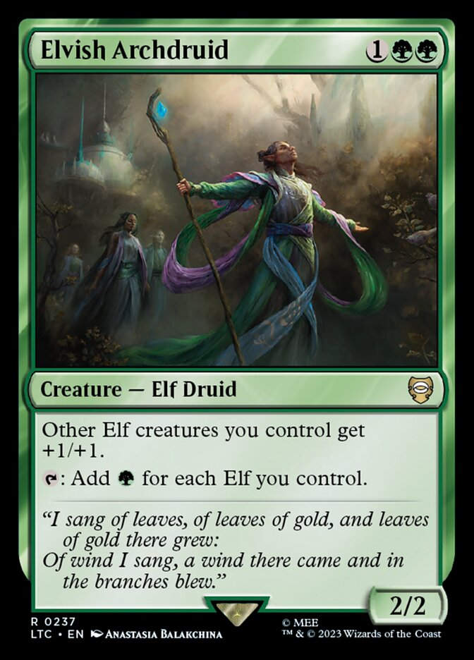 Elvish Archdruid (LTC) (237)