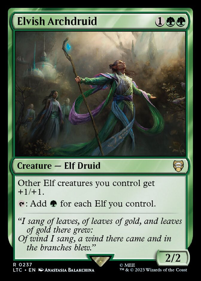 Elvish Archdruid (LTC) (237)