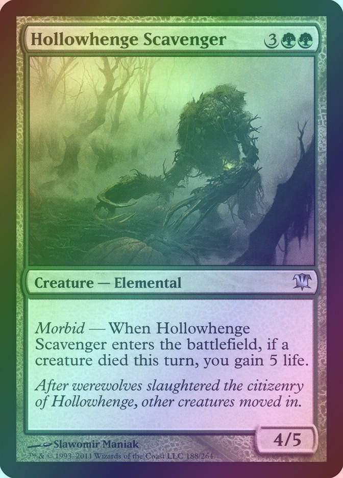 Hollowhenge Scavenger (ISD) (188) / Foil