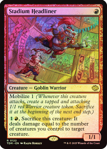 Stadium Headliner (TDM) (122) / Foil