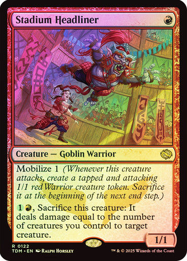 Stadium Headliner (TDM) (122) / Foil
