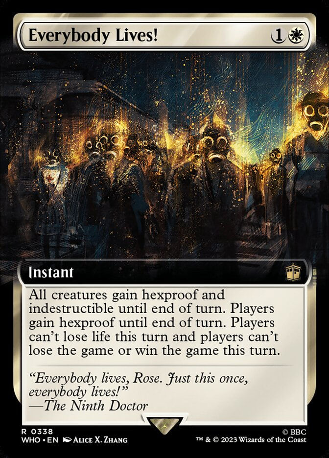 Everybody Lives! (WHO) (338) / Extended Art