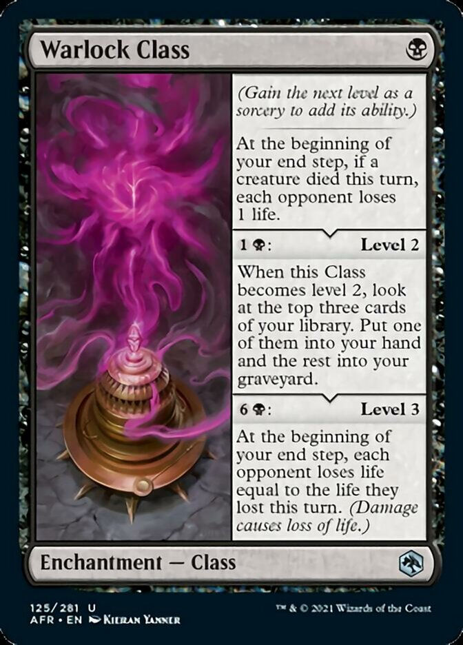 Warlock Class (AFR)