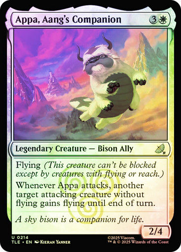 Appa, Aang's Companion (TLE) (214) / Foil