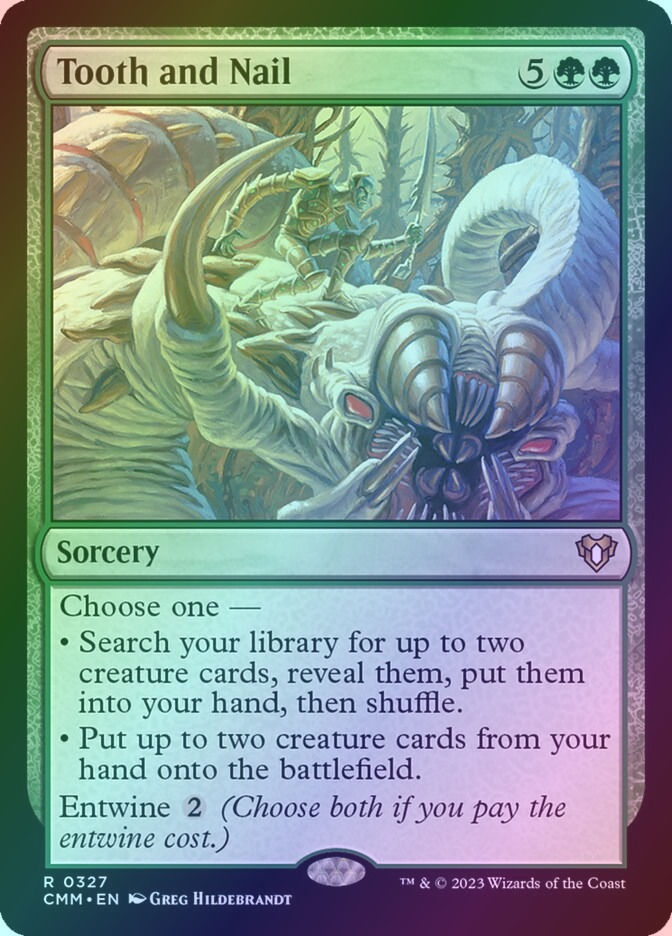Tooth and Nail (CMM) (327) / Foil