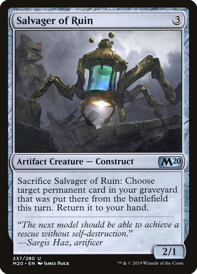 Salvager of Ruin (M20) (237)
