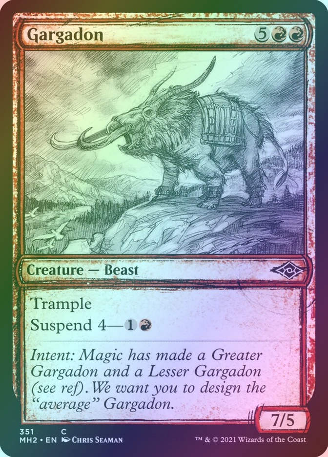 Gargadon (MH2) (351) / Showcase / Foil