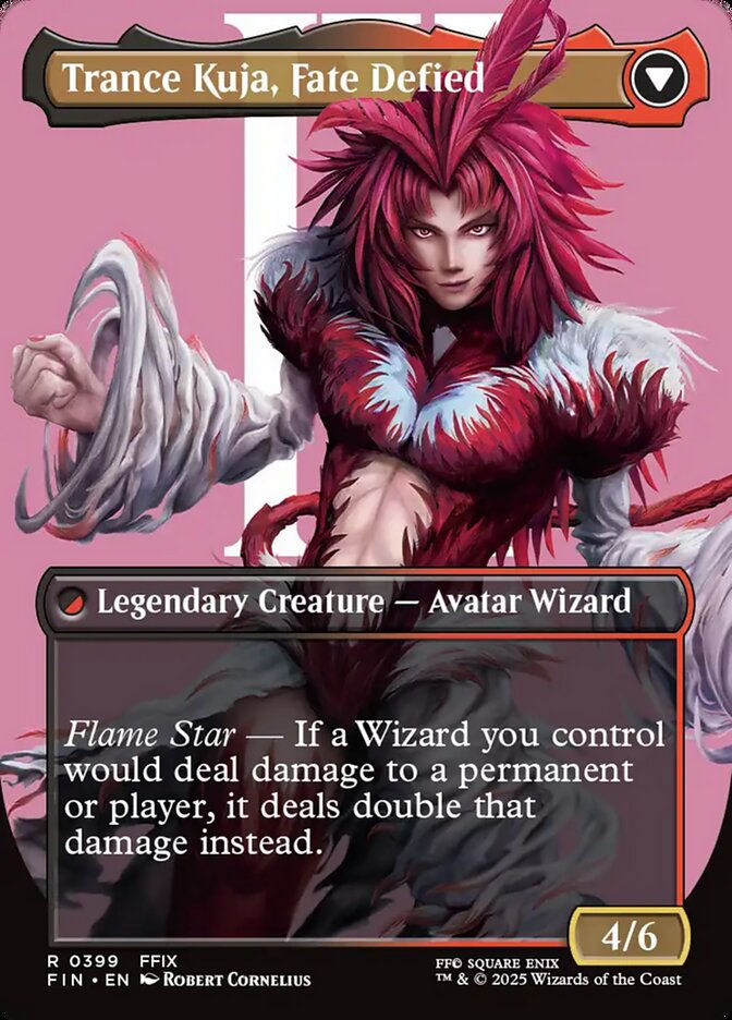 Kuja, Genome Sorcerer // Trance Kuja, Fate Defied (FIN) (399) / Borderless — cara 2 de 2