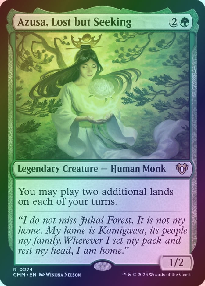 Azusa, Lost but Seeking (CMM) (274) / Foil