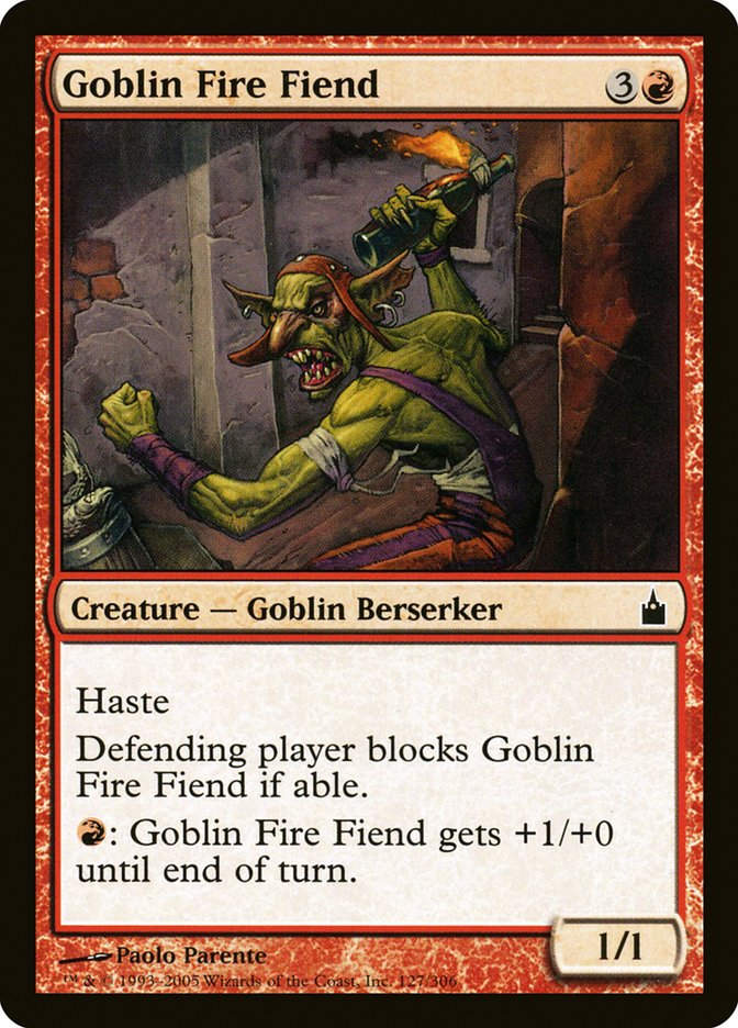Goblin Fire Fiend (rav)