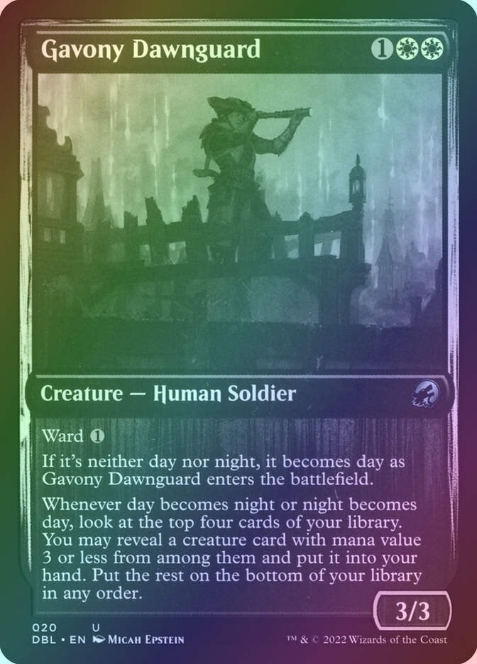 Gavony Dawnguard (DBL) (20) / Foil