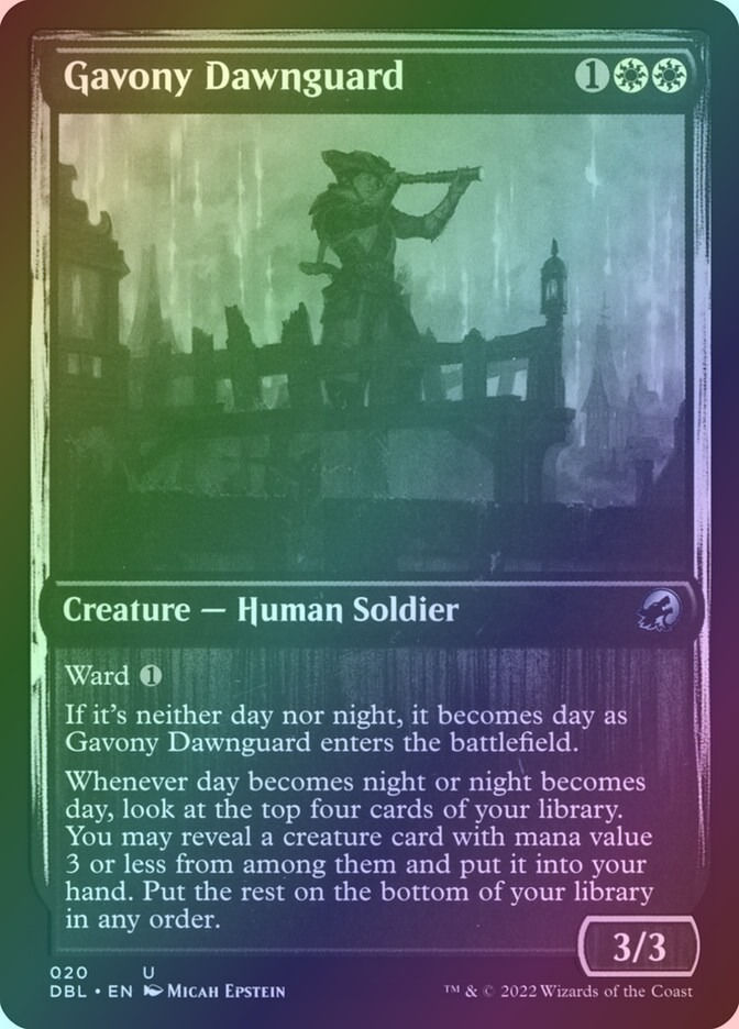 Gavony Dawnguard (DBL) (20) / Foil