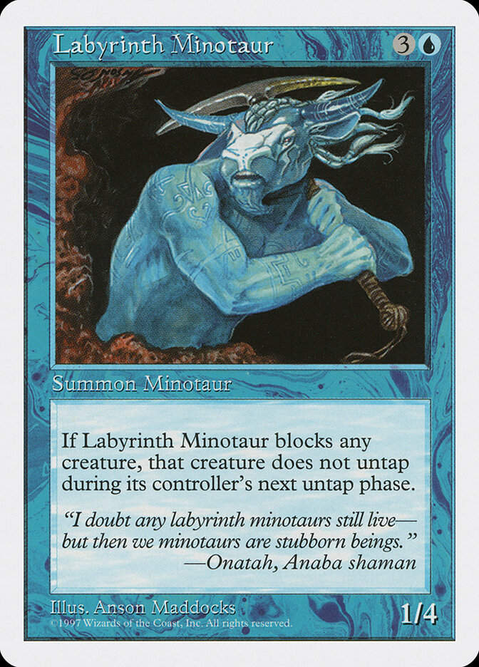 Labyrinth Minotaur (5ED) (97)