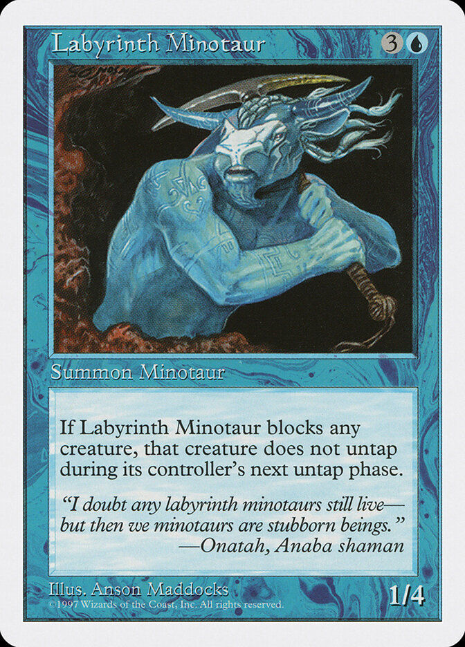 Labyrinth Minotaur (5ED) (97)