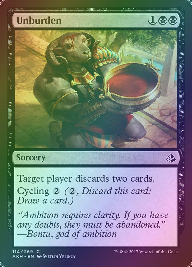 Unburden (AKH) (114) / Foil