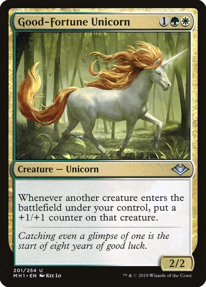 Good-Fortune Unicorn (MH1) (201)