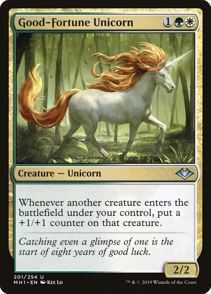 Good-Fortune Unicorn (MH1) (201)